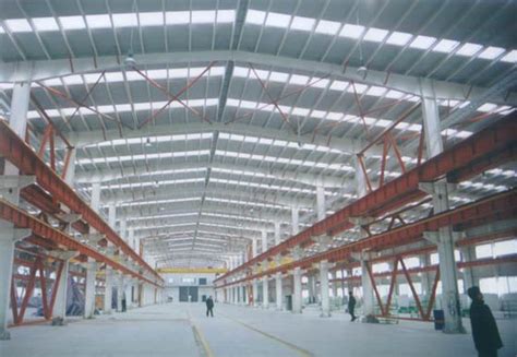 框架钢结构 - 钢结构_产品展示-济南鸿祥泰彩钢瓦有限公司