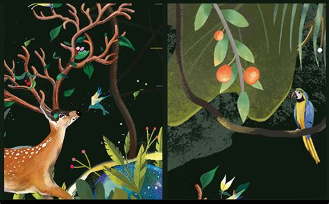 森林的秘密—生命之花|插画|商业插画|Chiao巧巧 - 原创作品 - 站酷 (ZCOOL)