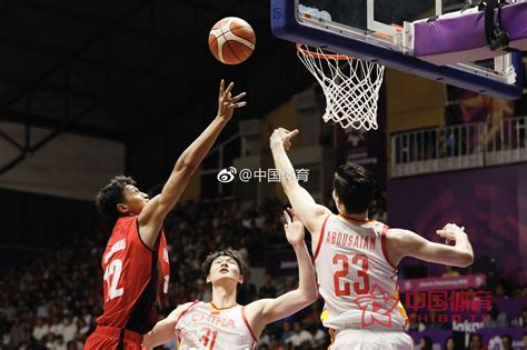 2018雅加达亚运会男篮1/4决赛：中国98-63印度尼西亚 - 风暴体育