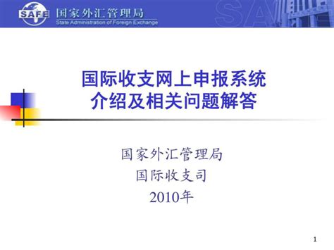 精品专题资料20222023年收藏国际收支网上申报系统操作规程