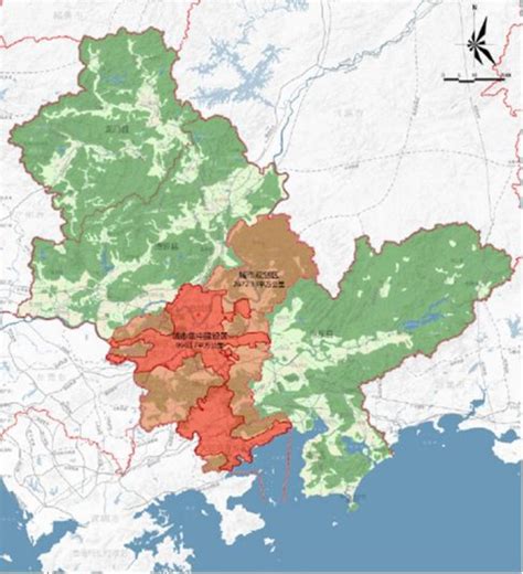 惠州未来15年城市空间结构拟定 2035年规划常住人口850万_惠州新闻网