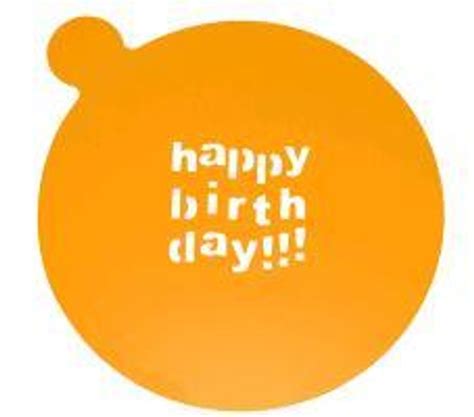 Kuchenschablone Happy Birthday jetzt bei Weltbild.de bestellen