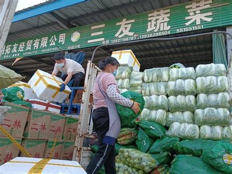 量充足、放心吃！“菜篮子”万邦市场物资存储约43.8万吨-大河网