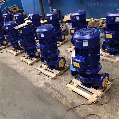博泵ISG50-125型管道清水泵铸铁直联离心泵 消防增压泵-河北博泵泵业有限公司