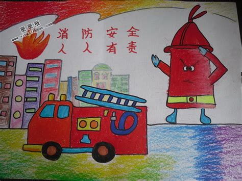 亮眼！潍坊少年儿童绘制消防绘画 培养防火防灾的安全意识|防火_新浪新闻