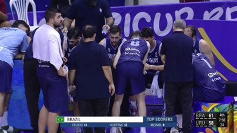 《FIBA》【回放】巴西vs乌拉圭第4节英文原声回放