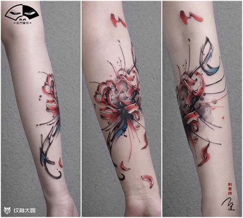 彼岸花纹身的含义是什么意思（超强的花类纹身解析，喜欢花类纹身一定要知道） | 说明书网
