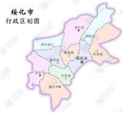 绥化市北林区详细地图,_大山谷图库