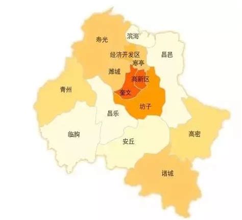 潍坊有几个区几个县（潍坊区域划分地图） - 生活 - 布条百科