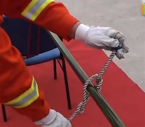 25种常用消防安全绳打结方法，一种很重要的逃生设备！