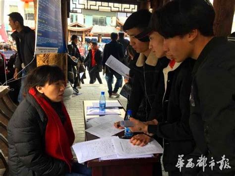 2017年青白江区对口九龙县就业扶贫专场招聘会顺利召开 - 九龙县人民政府