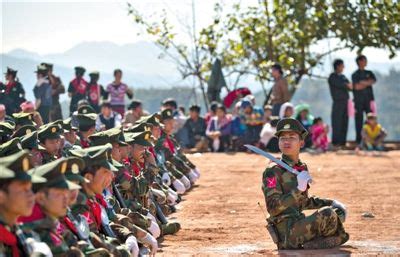 缅甸地方武装实力排名,各邦分布图,_大山谷图库