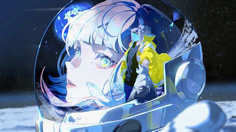 壁纸:太空少女图片