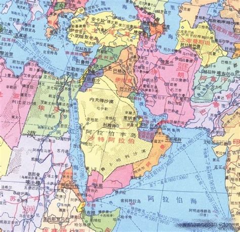 中东地图高清版下载-中东地图高清版大图可放大版 - 极光下载站