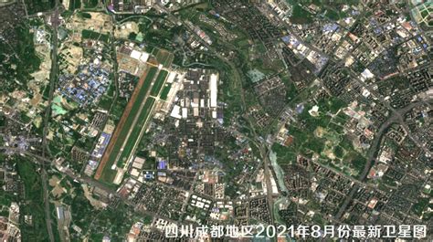 每月卫星图 - 四川省成都市2021年每月卫星图
