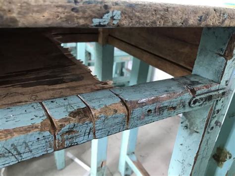 破损家具怎么改造 创意旧木桌改造方法_爱折纸网