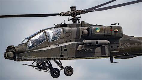 原创AH-64武装直升机精彩飞行图片 侧面看起来很干练_阿帕奇