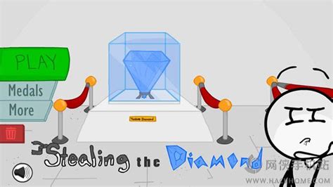 火柴人偷钻石下载_火柴人偷钻石游戏安卓版（Stealing the Diamond） v1.0-嗨客手机站