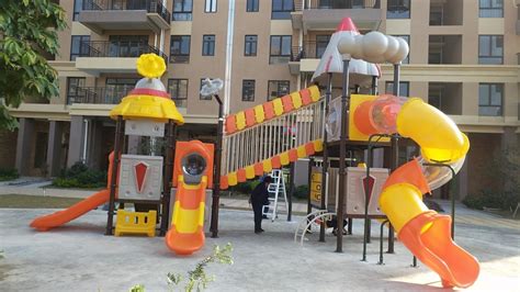 儿童火箭滑滑梯-广州梦之园游乐设备有限公司