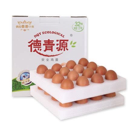 德青源A级鲜鸡蛋32枚盒装 无抗生素纯谷物新鲜鸡蛋-tmall.com天猫