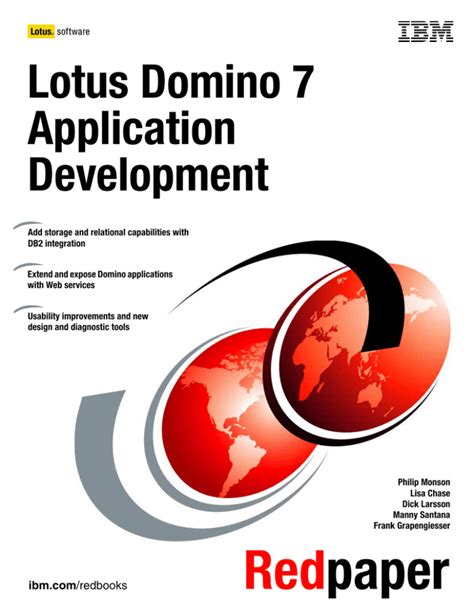 Lotus Domino 7 Application Development Front cover