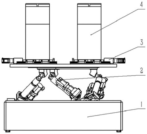 基于六自由度平台的火箭柔性自动调姿对接AGV架车的制作方法