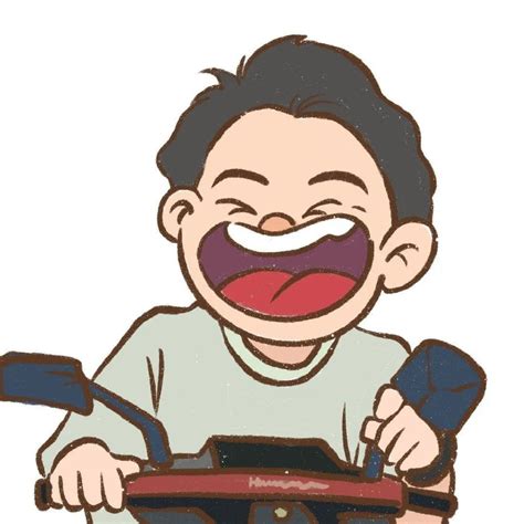 非主流大笑头像