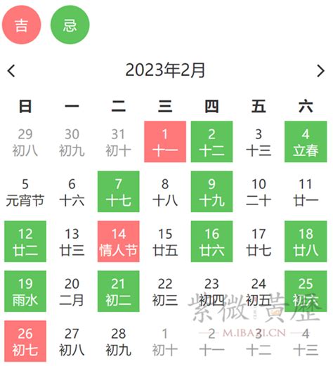 2023年2月理发黄道吉日一览表
