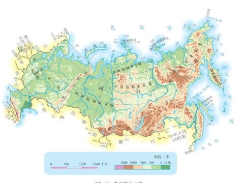 俄罗斯河流分布图图片 俄罗斯河流分布图图片