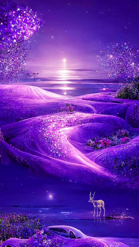 紫色梦幻背景图片