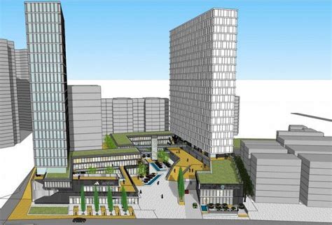 湖北 特色混合街区 沉浸式商业办公方案2020-商业建筑-筑龙建筑设计论坛