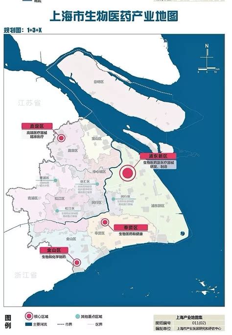 上海市产业地图发布！来看看松江的产业定位有哪些？_江区