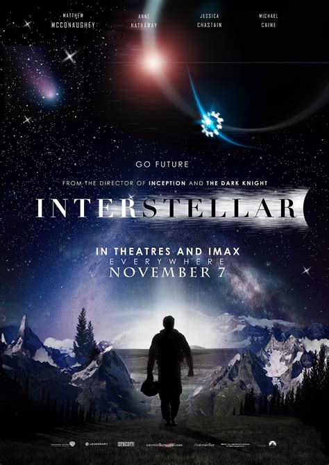 【ThorArt】《Interstellar星际穿越》电影海报版式设计作业。2015.06.02。|插画|创作习作|ThorinArt ...