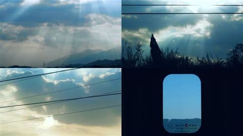 高铁火车车窗外风景划过实拍mp44K视频素材