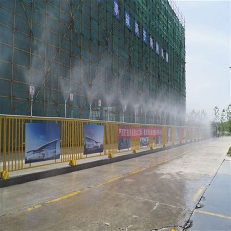 工地围挡喷淋介绍 - 广州菲格朗环保科技