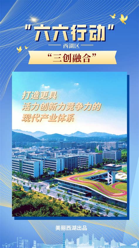 西湖区“三创融合”打造更具活力创新力竞争力的现代产业体系