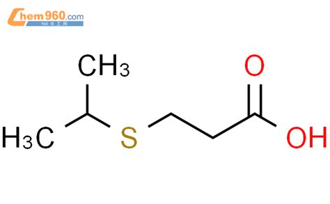 24383-50-4_Propanoic acid,3-[(1-methylethyl)thio]-CAS号:24383-50-4 ...