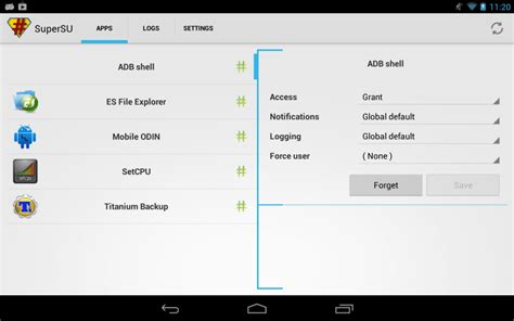 SuperSU APK لنظام Android - تنزيل