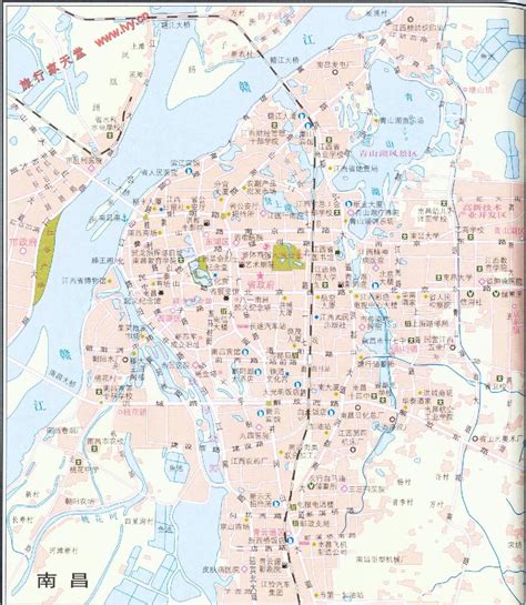 南昌市市区地图|南昌市市区地图全图高清版大图片|旅途风景图片网|www.visacits.com