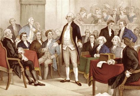 George Washington 1775 Ngeneral George Washington Taking Command Of The ...