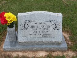 Jim E. Asher (1939-2009) - Mémorial Find a Grave