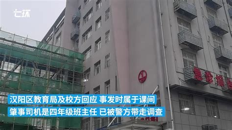 武汉小学生校内被撞身亡：孩子去车前捡纸飞机被撞倒，遭前后轮碾轧_腾讯视频