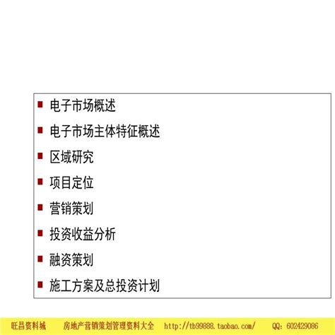 上海浦东电子商城商业项目商业业态定位报告_土木在线