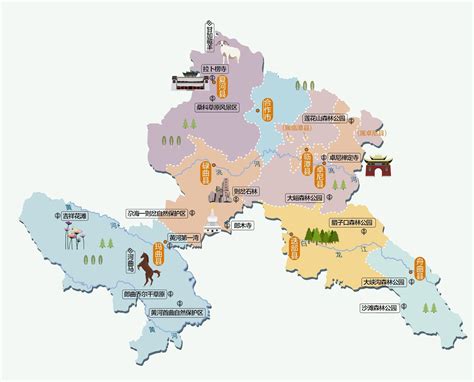 甘肃省地图图片