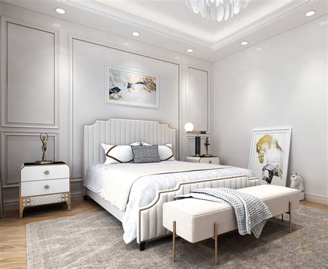 欧式卧室 - 品牌价格尺寸图片 - 齐装家具网上商城