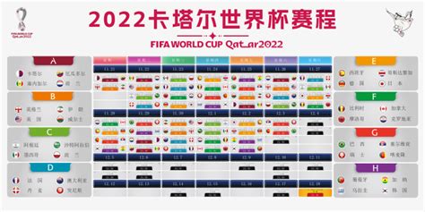 世界杯赛程表 2022设计图__展板模板_广告设计_设计图库_昵图网nipic.com