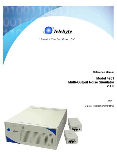 TELEBYTE 4901 REFERENCE MANUAL Pdf Download | ManualsLib