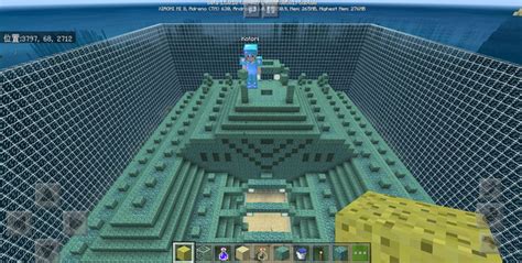 我的世界：海底神殿的玩法浅析，利用地形躲避攻击 - 我的世界-搬砖节-小米游戏中心