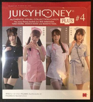 2019 Juicy Honey Plus #4 * SEALED BOX * Moe Amatsuka, Yuna, Jessica ...