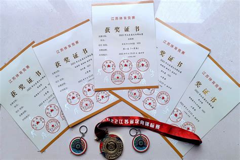 我校在2022年江苏省定向锦标赛中获佳绩